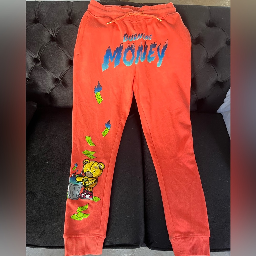 CivilizeD Burning Money Sweatpants